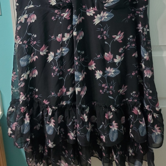 City chic chiffon floral dress 3x 22 - Picture 3 of 3